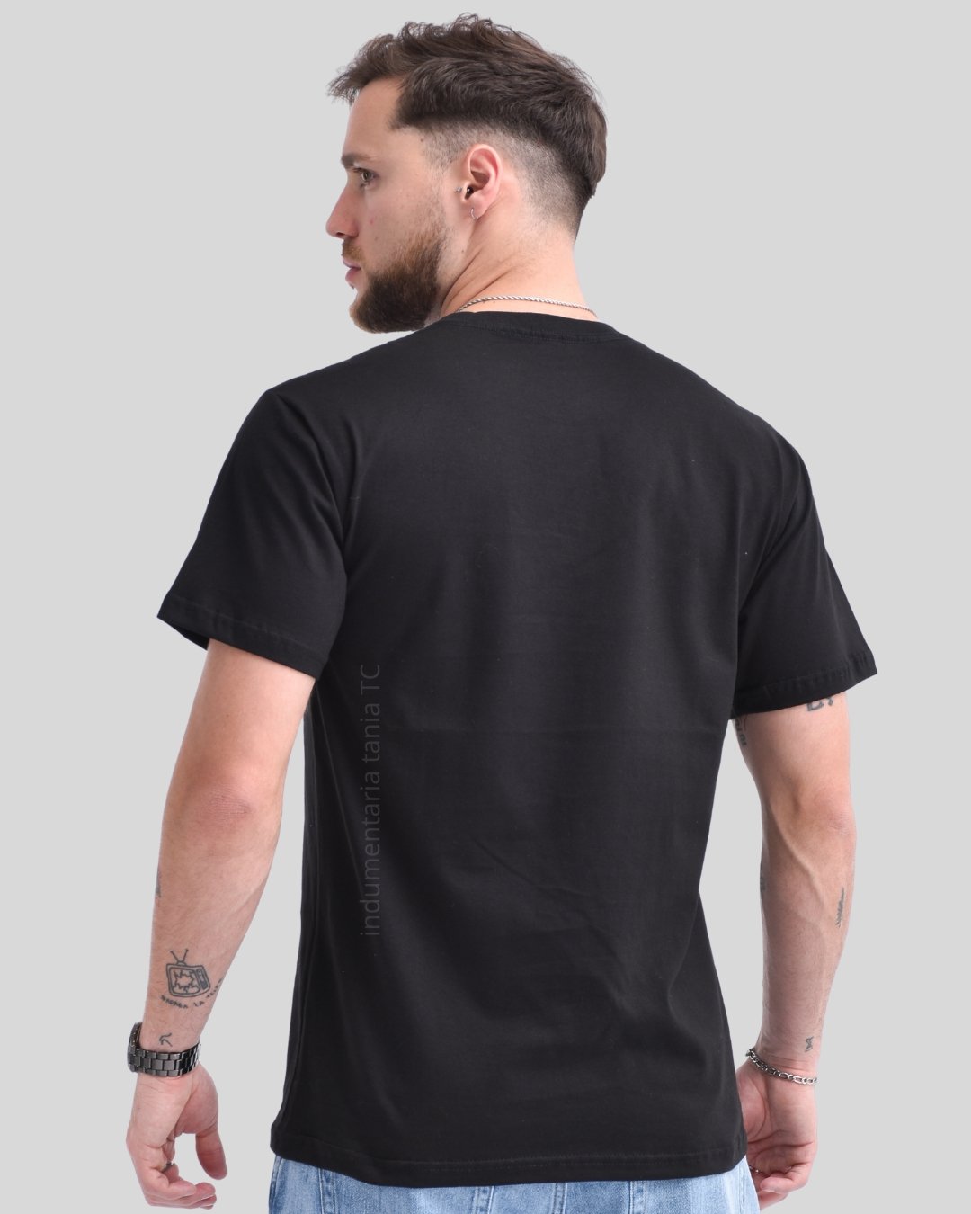 Remera Algodon peinado 24/1 ADULTO - Image 2