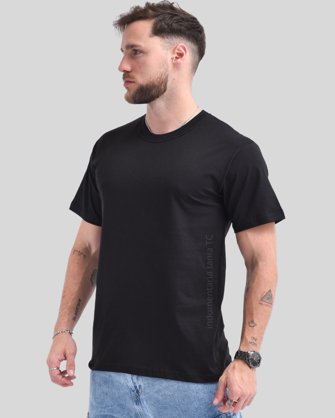 Remera Algodon peinado 24/1 ADULTO - Image 3