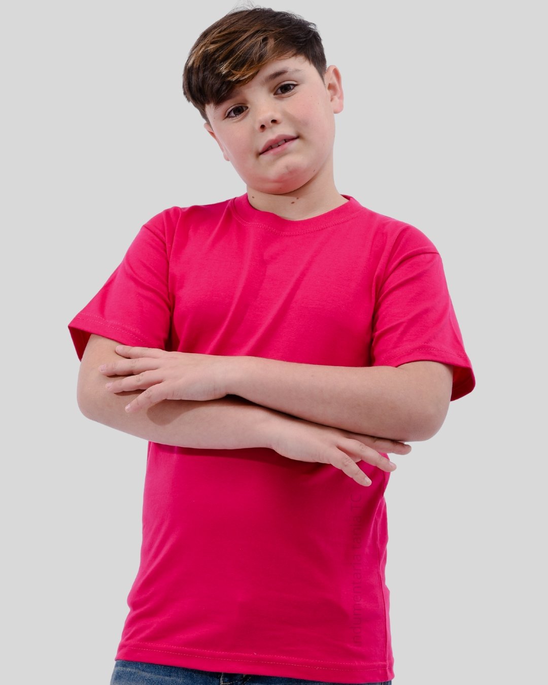 Remera Algodon peinado 24/1 Infantil - Image 3