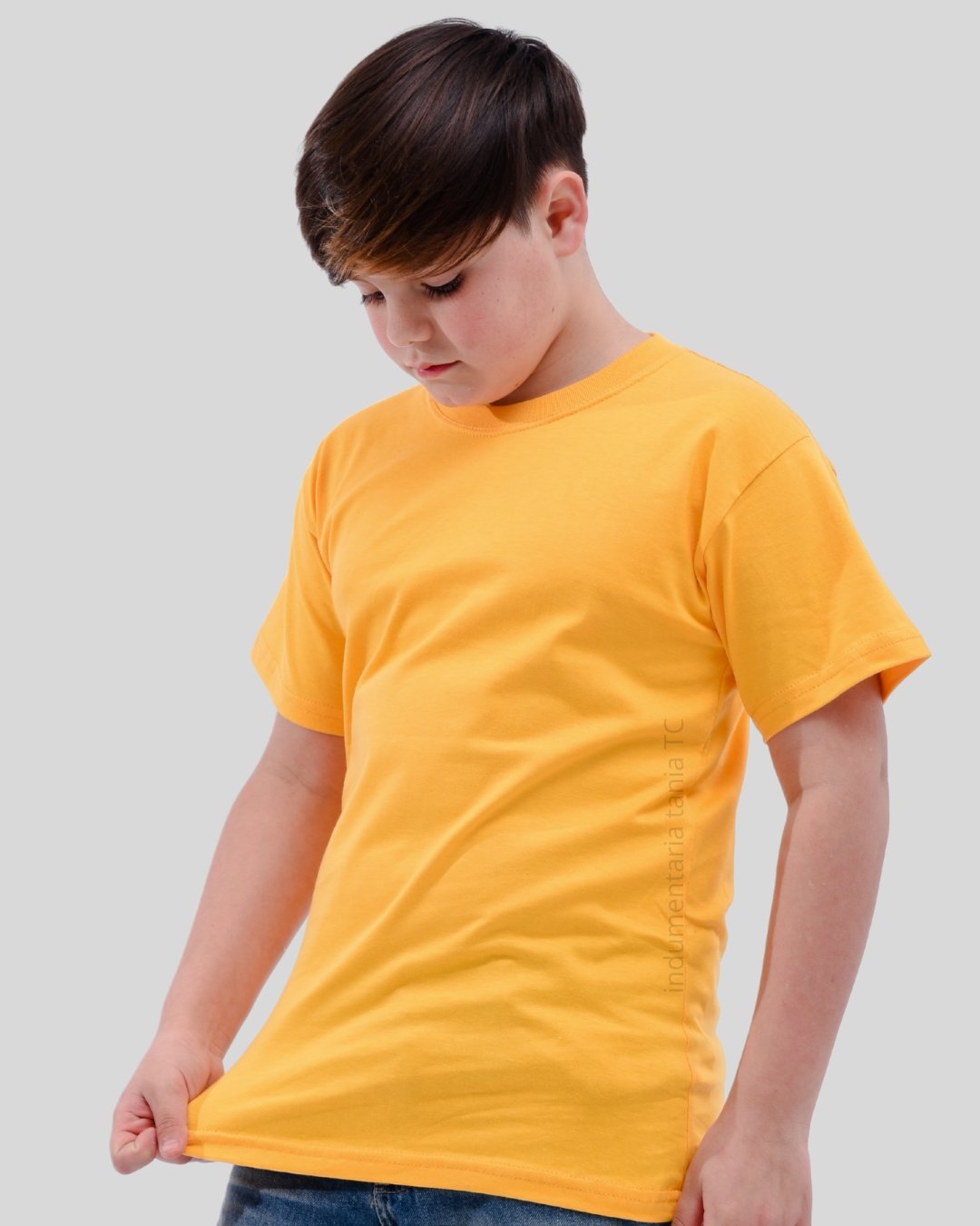 Remera Algodon peinado 24/1 Infantil - Image 3