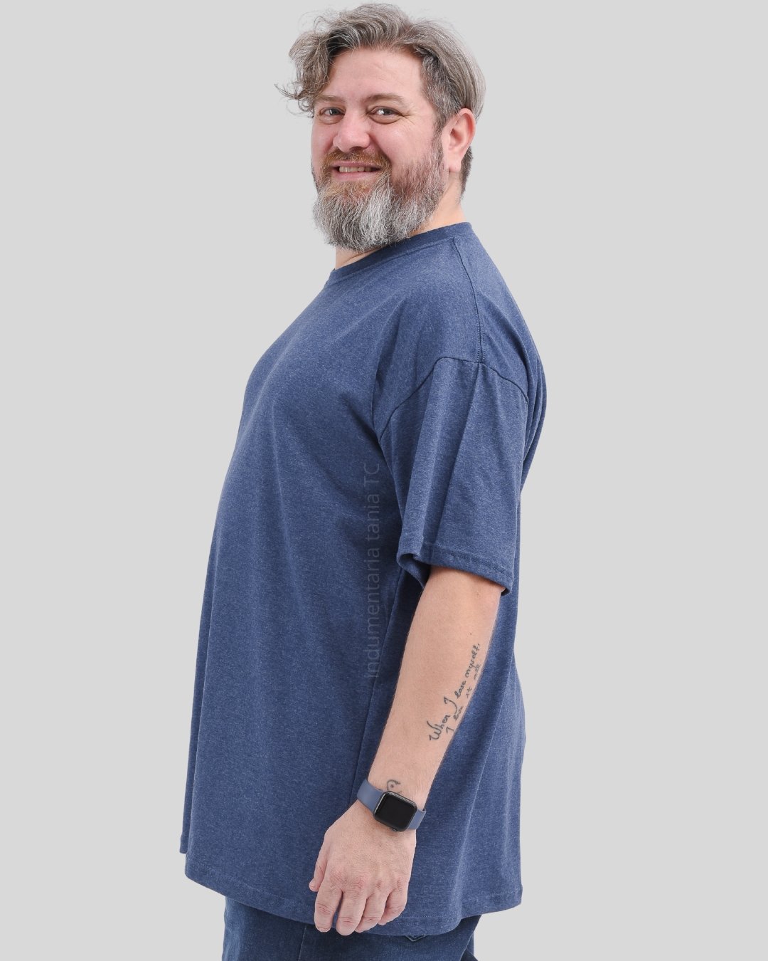 Remera algodon peinado jaspeada ESPECIAL - Image 3