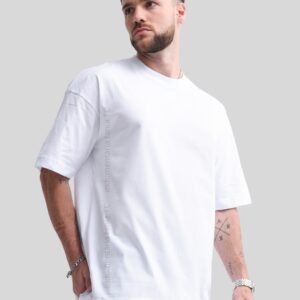 Remera Algodon peinado 24/1 Oversize